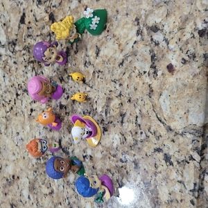 Bubble Guppies Cake Cupcake Topper Figurines